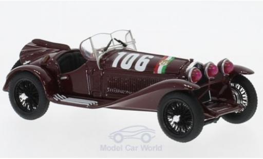 Miniature Alfa Romeo 2300 1/43 Brumm No.106 Mille Miglia 1932 B.Boracchini/A.Bignami Alfa Romeo 2300 1/43 Brumm No.106 Mille Miglia 1932 B.Boracchini/A.Bignami miniature
