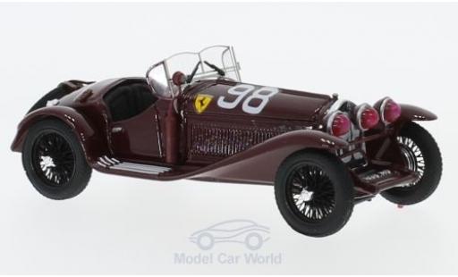 Miniature Alfa Romeo 2300 1/43 Brumm RHD No.98 Scuderia Ferrari Mille Miglia 1933 T.Nuvolari/D.Compagnoni Alfa Romeo 2300 1/43 Brumm RHD No.98 Scuderia Ferrari Mille Miglia 1933 T.Nuvolari/D.Compagnoni miniature