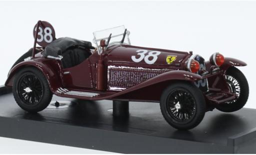 Miniature Alfa Romeo 8C 1/43 Brumm 2300 RHD No.38 Scuderia Ferrari 24h Spa 1932 Alfa Romeo 8C 1/43 Brumm 2300 RHD No.38 Scuderia Ferrari 24h Spa 1932 miniature