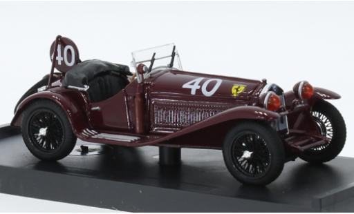 Miniature Alfa Romeo 8C 1/43 Brumm 2300 RHD No.40 Scuderia Ferrari 24h Spa 1932 Alfa Romeo 8C 1/43 Brumm 2300 RHD No.40 Scuderia Ferrari 24h Spa 1932 miniature