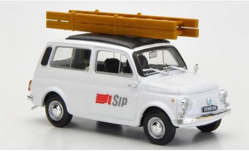 Autobianchi 500 1/43 Brumm Giardiniera SIP - Societa Telefonico Italiana 1972 miniature