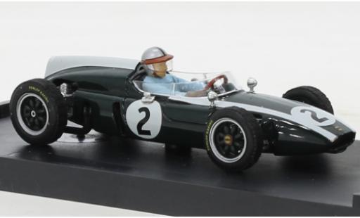 Miniature Cooper T53 1/43 Brumm No.2 formule 1 GP Grande-Bretagne 1960 Cooper T53 1/43 Brumm No.2 formule 1 GP Grande-Bretagne 1960 miniature