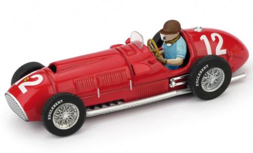 Miniature Ferrari 375 1/43 Brumm F1 No.12 formule 1 GP Angleterre 1951 Ferrari 375 1/43 Brumm F1 No.12 formule 1 GP Angleterre 1951 miniature