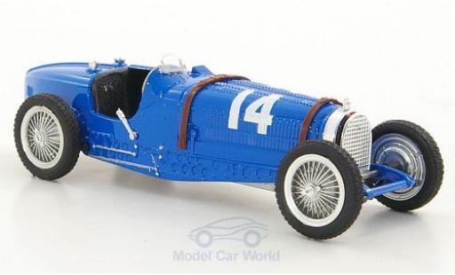 Miniature Bugatti Type 59 1/43 Brumm No.14 Formel 1 GP Frankreich 1934 T.Nuvolari Bugatti Type 59 1/43 Brumm No.14 Formel 1 GP Frankreich 1934 T.Nuvolari miniature
