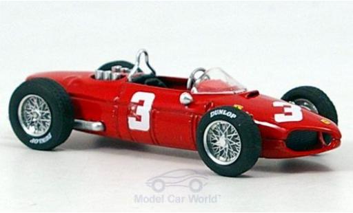 Miniature Ferrari 156 1/43 Brumm No.3 G.P.Olanda 1961 W.von Trips ohne Vitrine Ferrari 156 1/43 Brumm No.3 G.P.Olanda 1961 W.von Trips ohne Vitrine miniature