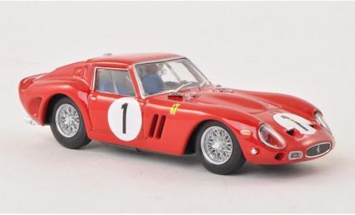 Miniature Ferrari 250 1/43 Brumm GTO No.1 1000km Paris 1962 châssis 3987GT P.Rodriguez/R.Rodriguez Ferrari 250 1/43 Brumm GTO No.1 1000km Paris 1962 châssis 3987GT P.Rodriguez/R.Rodriguez miniature