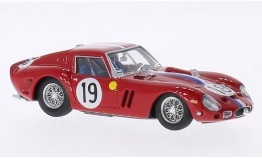 Miniature Ferrari 250 1/43 Brumm GTO No.19 24h Le Mans 1962 châssis 3705GT J.Guichet/P.Noblet Ferrari 250 1/43 Brumm GTO No.19 24h Le Mans 1962 châssis 3705GT J.Guichet/P.Noblet miniature