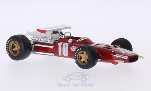 Miniature Ferrari 312 P 1/43 Brumm F1 No.10 Formel 1 GP Italien 1969 P.Rodriguez Ferrari 312 P 1/43 Brumm F1 No.10 Formel 1 GP Italien 1969 P.Rodriguez miniature