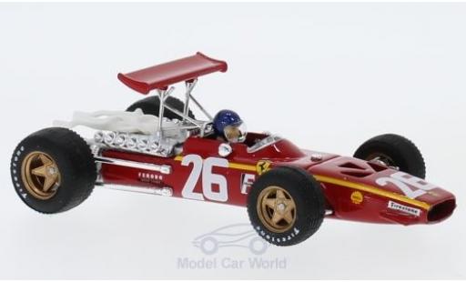 Miniature Ferrari 312 P 1/43 Brumm F1 No.26 Formel 1 GP Frankreich 1968 mit Fahrer J.Ickx Ferrari 312 P 1/43 Brumm F1 No.26 Formel 1 GP Frankreich 1968 mit Fahrer J.Ickx miniature