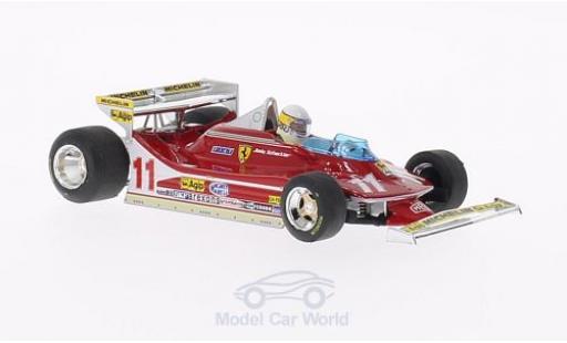 Miniature Ferrari 312 T4 1/43 Brumm T4 No.11 GP Monaco 1979 J.Scheckter Ferrari 312 T4 1/43 Brumm T4 No.11 GP Monaco 1979 J.Scheckter miniature
