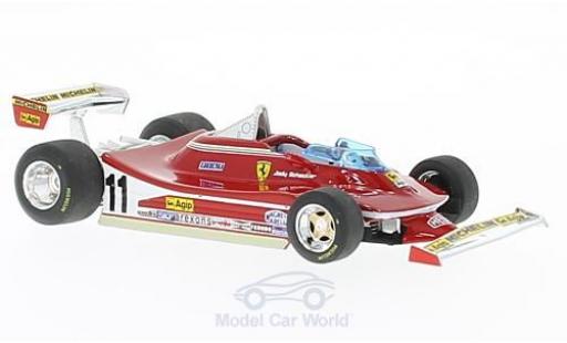 Miniature Ferrari 312 1/43 Brumm T4 No.11 und 12 Formel 1 1979 Presentation Fiorano J.Scheckter/G.Villeneuve Ferrari 312 1/43 Brumm T4 No.11 und 12 Formel 1 1979 Presentation Fiorano J.Scheckter/G.Villeneuve miniature