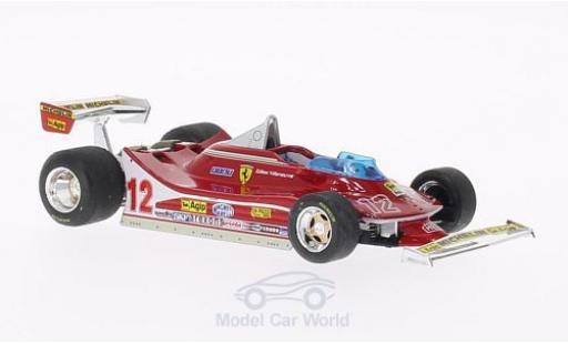 Miniature Ferrari 312 T4 1/43 Brumm T4 No.12 GP Frankreich 1979 G.Villeneuve Ferrari 312 T4 1/43 Brumm T4 No.12 GP Frankreich 1979 G.Villeneuve miniature