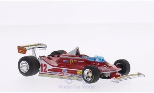 Miniature Ferrari 312 T4 1/43 Brumm T4 No.12 Scuderia Formel 1 GP USA West 1979 G.Villeneuve Ferrari 312 T4 1/43 Brumm T4 No.12 Scuderia Formel 1 GP USA West 1979 G.Villeneuve miniature