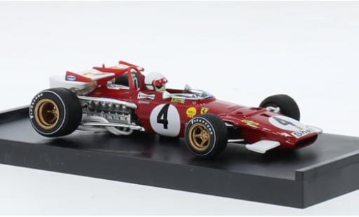 Ferrari 312 1/43 Brumm B No.4 Formel 1 GP Italien 1970 1:43 miniature