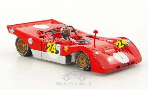 Miniature Ferrari 312 1/43 Brumm PB RHD No.24 1000 Km Buenos Aires 1971 mit Fahrerfigur in memoria di Ignazio Giunti 1971-2011 I.Giunti Ferrari 312 1/43 Brumm PB RHD No.24 1000 Km Buenos Aires 1971 mit Fahrerfigur in memoria di Ignazio Giunti 1971-2011 I.Giunti miniature