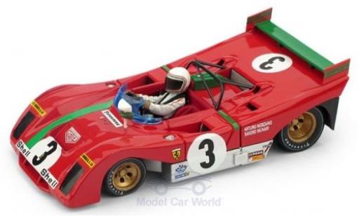 Miniature Ferrari 312 1/43 Brumm PB RHD No.3 Targa Florio 1972 S.Munari Ferrari 312 1/43 Brumm PB RHD No.3 Targa Florio 1972 S.Munari miniature