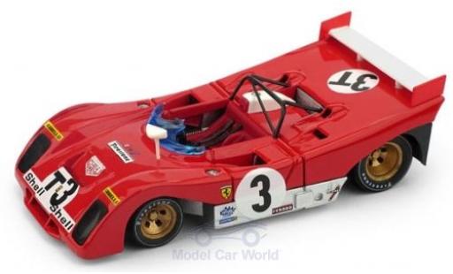 Miniature Ferrari 312 1/43 Brumm PB RHD No.3T Targa Florio 1972 T-Car A.Merzario/S.Munari Ferrari 312 1/43 Brumm PB RHD No.3T Targa Florio 1972 T-Car A.Merzario/S.Munari miniature