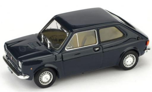 Fiat 127 1/43 Brumm (1a Serie) bleue 1971 miniature