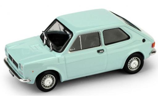 Fiat 127 1/43 Brumm (1a Serie) bleue 1971 miniature