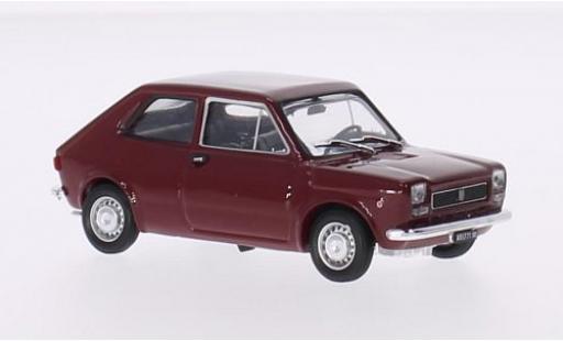 Fiat 127 1/43 Brumm rouge 1972 2-portes miniature