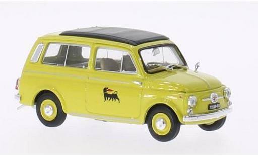 Fiat 500 1/43 Brumm Giardiniera Agip 1960 miniature