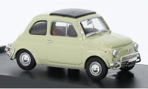 Fiat 500 1/43 Brumm L beige 1968 1:43 miniature