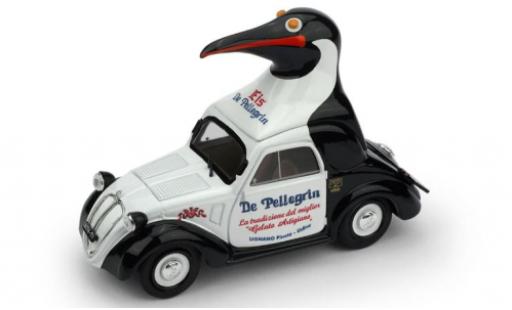 Fiat 500 1/43 Brumm A Gelati De Pellegrin 1950 miniature