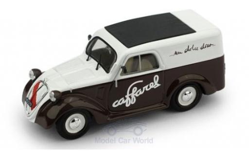 Fiat 500 1/43 Brumm B Furgone Caffarel Chocolate 1950 miniature