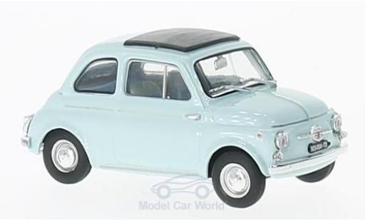 Fiat 500 1/43 Brumm D bleue 1964 miniature