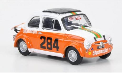 Fiat 695 1/43 Brumm SS Abarth No.284 Scuderia Merano Corse Jägermeister Maddalena 1973 R.Menapace miniature