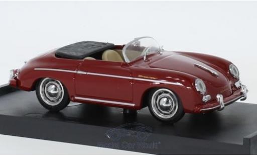 Miniature Porsche 356 1/43 Brumm Speedster rouge 1952 Porsche 356 1/43 Brumm Speedster rouge 1952 miniature