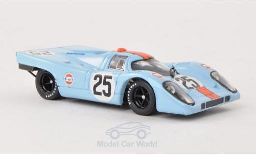 Miniature Porsche 917 1970 1/43 Brumm K No.25 JWA Gulf 1000km Spa 1970 Rodriguez Porsche 917 1970 1/43 Brumm K No.25 JWA Gulf 1000km Spa 1970 Rodriguez miniature