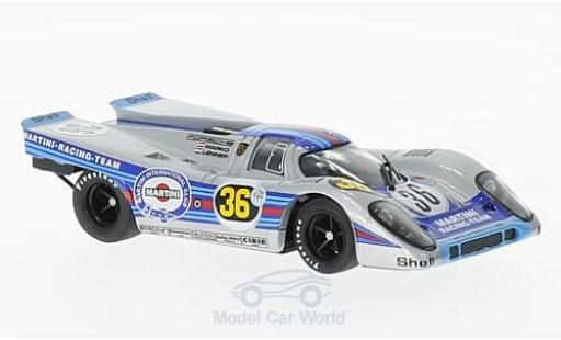 Miniature Porsche 917 1971 1/43 Brumm K No.36 Martini Racing Team Martini 1000 Km Buenos Aires 1971 H.Marko/G.van Lennep Porsche 917 1971 1/43 Brumm K No.36 Martini Racing Team Martini 1000 Km Buenos Aires 1971 H.Marko/G.van Lennep miniature