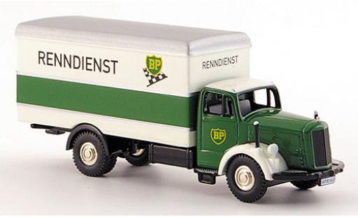 Miniature Mercedes L 6600 1/87 Bub BP-Renndienst wagon conteneur-Truck Mercedes L 6600 1/87 Bub BP-Renndienst wagon conteneur-Truck miniature