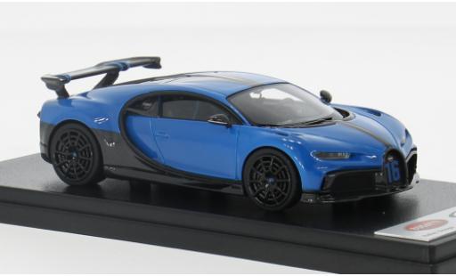 Miniature Bugatti Chiron 1/43 Look Smart Pur Spo bleue 1:43 Bugatti Chiron 1/43 Look Smart Pur Spo bleue 1:43 miniature