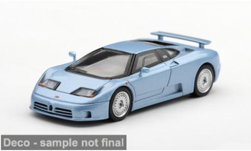 Bugatti EB110 1/64 Mini GT GT bleue 1992 1:64 miniature