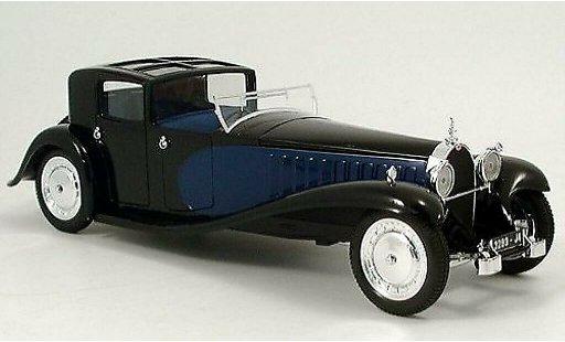 Bugatti 41 berline 1/21 Solido noire-bleu Massstab 1:21 1 miniature