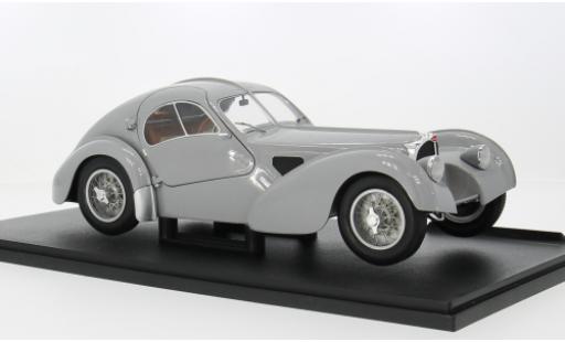 Bugatti 57 1/18 Solido Type SC Atlantic grise 1937 1:18 miniature