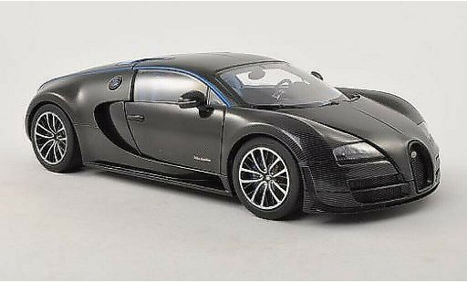 Bugatti Veyron Super Sport 1/18 Autoart 16.4 Edition Merveilleux noire 2011 miniature