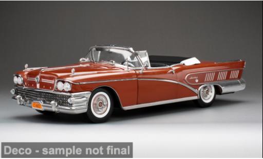Buick Limited 1/18 Sun Star Riviera rouge 1958 1:18 miniature