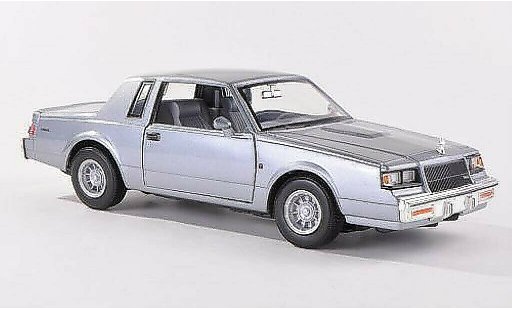 Buick Regal coupe 1/24 Motormax grise 1987 miniature