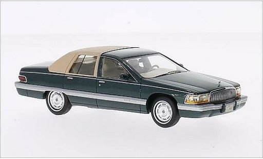 Buick Roadmaster Sedan 1/43 GLM verte/beige 1994 miniature