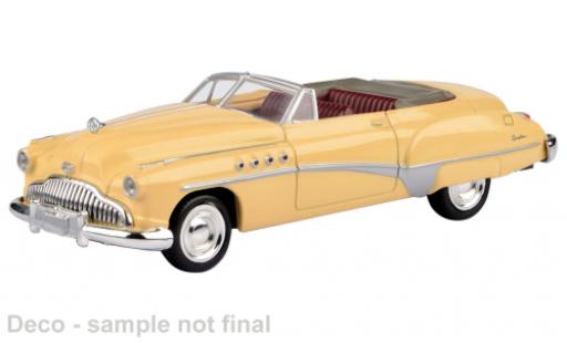 Buick Roadmaster 1/43 Motormax jaune 1949 1:43 miniature