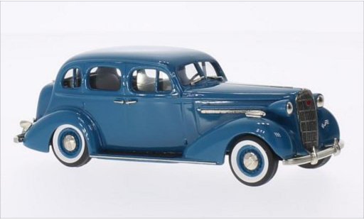 Buick Special Sedan 1/43 Brooklin 4-door Trunk M-41 bleu 1936 miniature