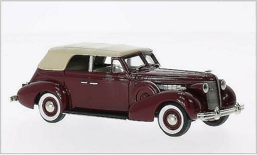 Buick Special Convertible 1/43 Brooklin 5-Passenger Cabriolet Phaeton rouge/beige 1937 miniature