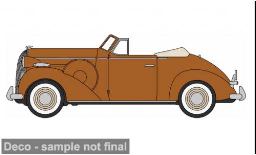 Buick Special 1/87 Oxford Cabriolet Coupe marron 1936 1:87 miniature