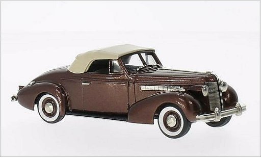 Buick Special Convertible 1/43 Brooklin Cabriolet Coupe M46-C metallise marron/marron 1937 miniature