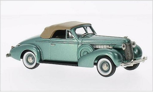 Buick Special Convertible 1/43 Brooklin Cabriolet Coupe M46-C metallise verte/marron 1938 miniature