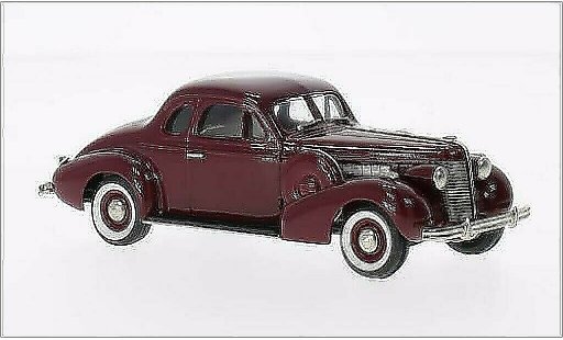 Buick Special Coupe 1/43 Brooklin Sport M-46S rouge 1938 miniature