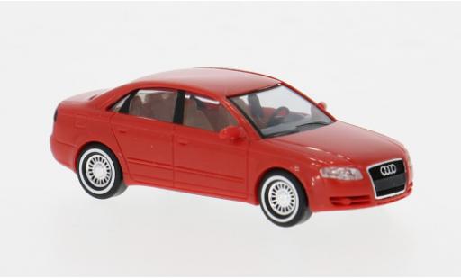 Miniature Audi A4 1/87 Busch rouge 2004 1:87 Audi A4 1/87 Busch rouge 2004 1:87 miniature